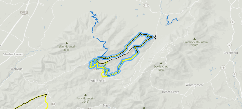 Sherando Lake Advanced Loop